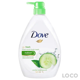 Dove Body Wash Fresh Touch 1000G - Bath &